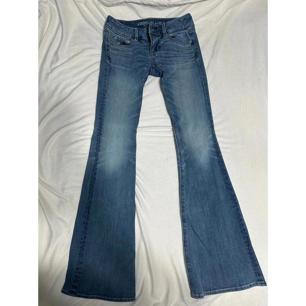 American Eagle Artist Flare Jeans – Size 0 Regular Light Wash